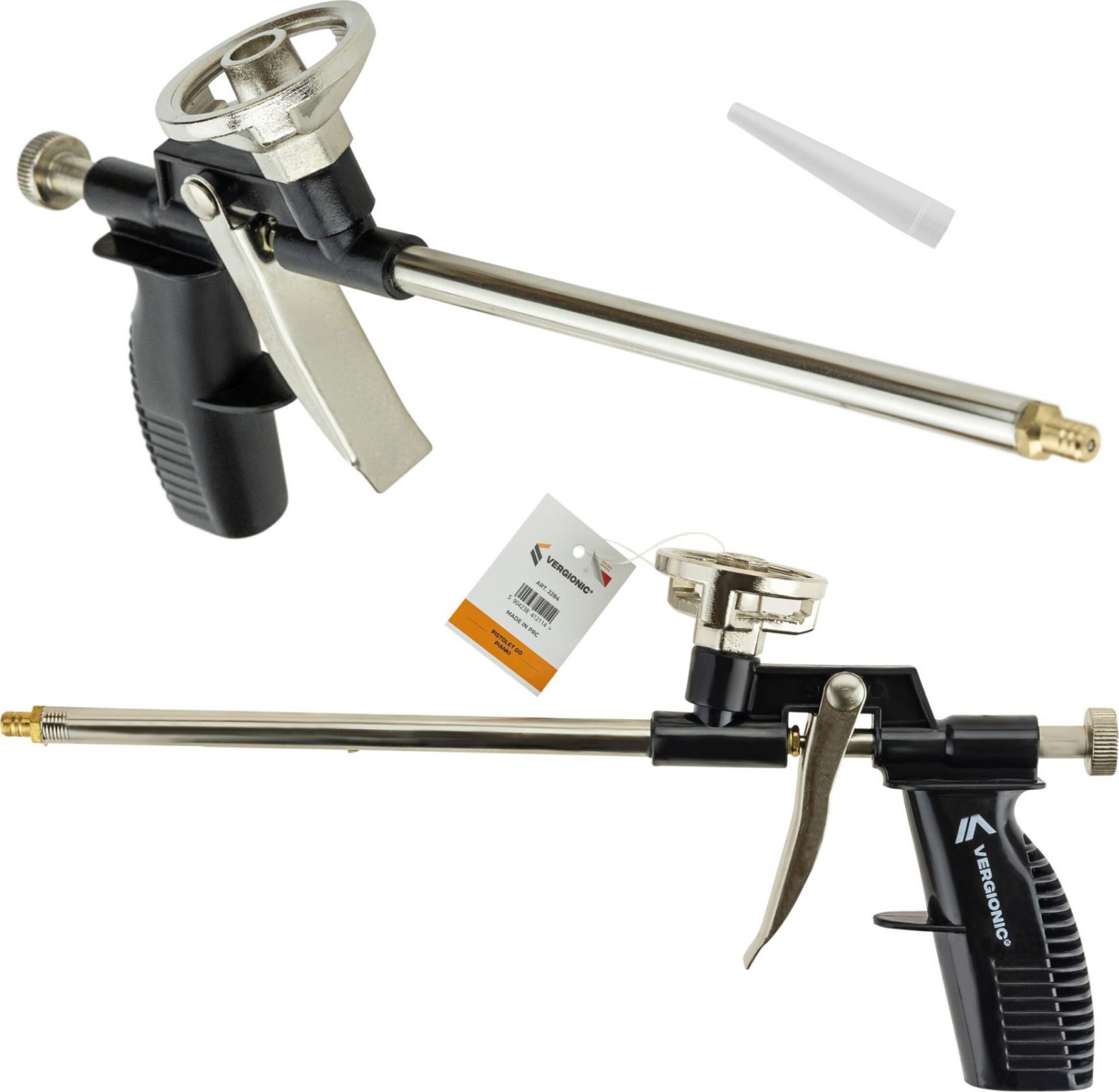 PrzydaSie Pistolet Do Pianki Piany Montażowej Kleju Metalowy Dysza