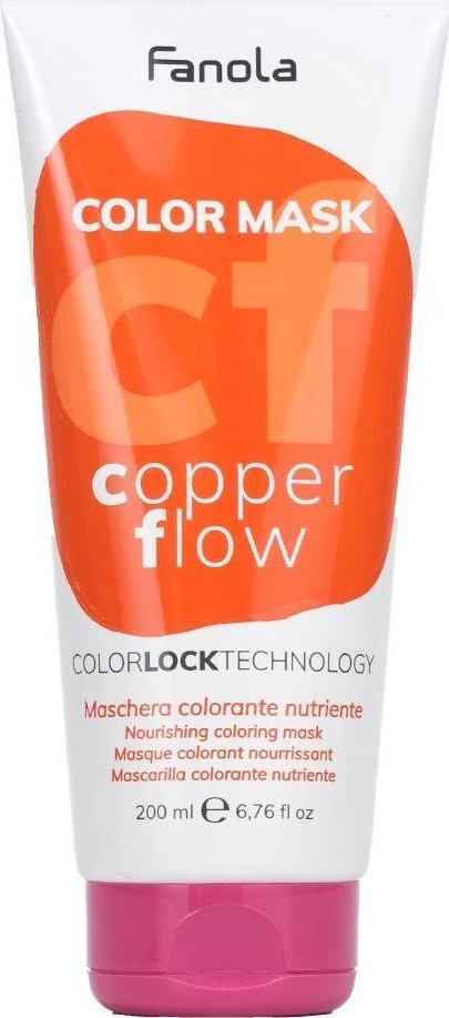 Fanola Color Mask maska koloryzująca do włosów Copper Flow 200ml