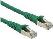 Secomp Secomp Roline - Patch- Cable - RJ- 45 (M) to RJ- 45 (M) - 1,5m - SFTP, PiMF - CAT 6a - green (21.15.2834)