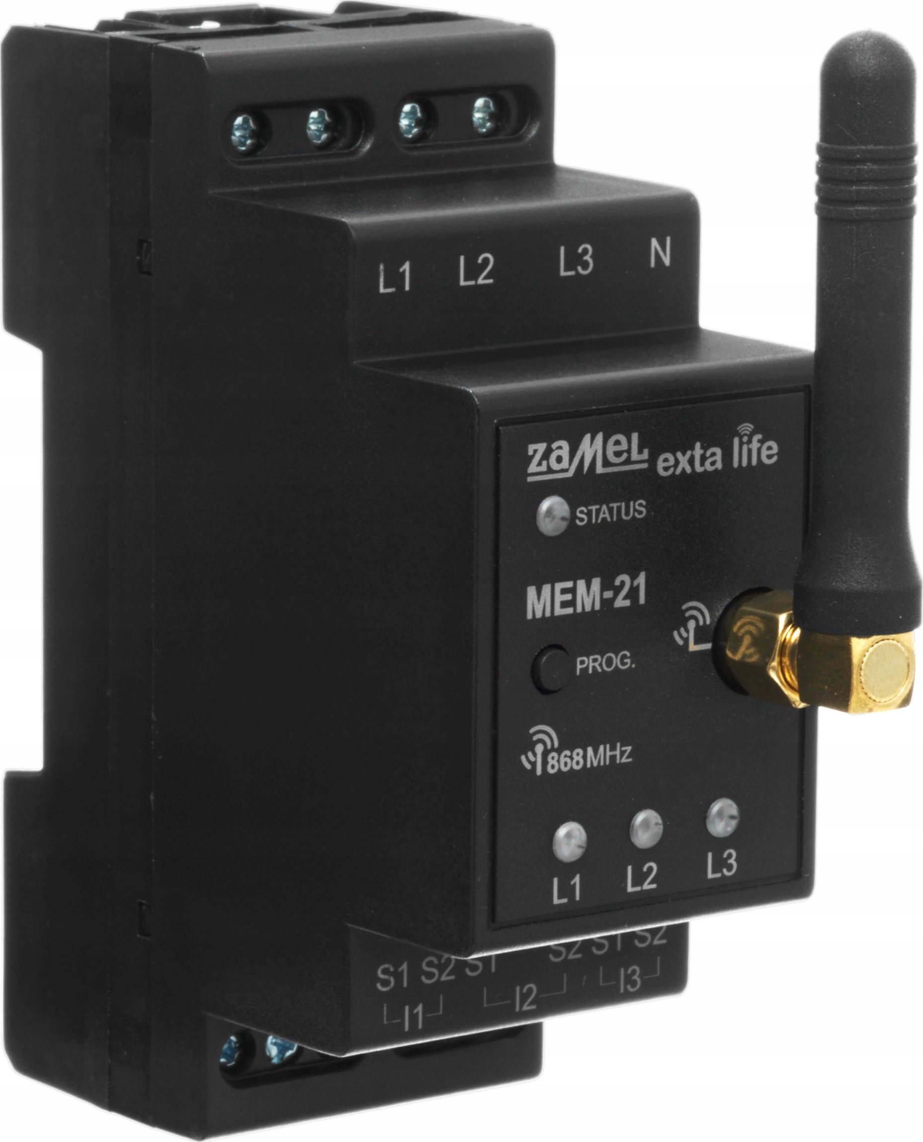 Zamel Exta Life - monitor energii elektrycznej 3F+N MEM-21