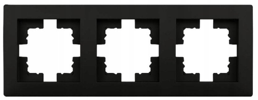 Ramka potrójna czarna WESA LC-49C