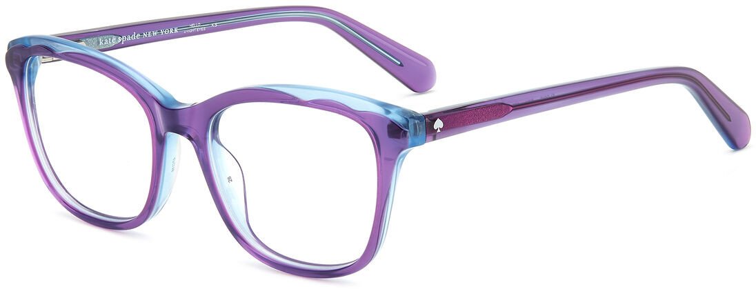 Ramki do okularów Kate Spade ELODIE-B3VE716 Fioletowy 47 mm
