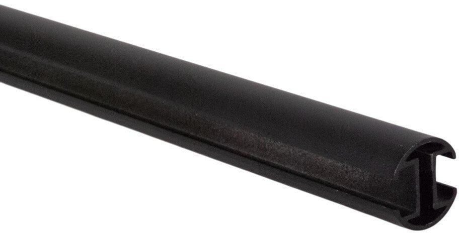 CURTAIN ROD PROFILE ASPEN BL 2.4M D19