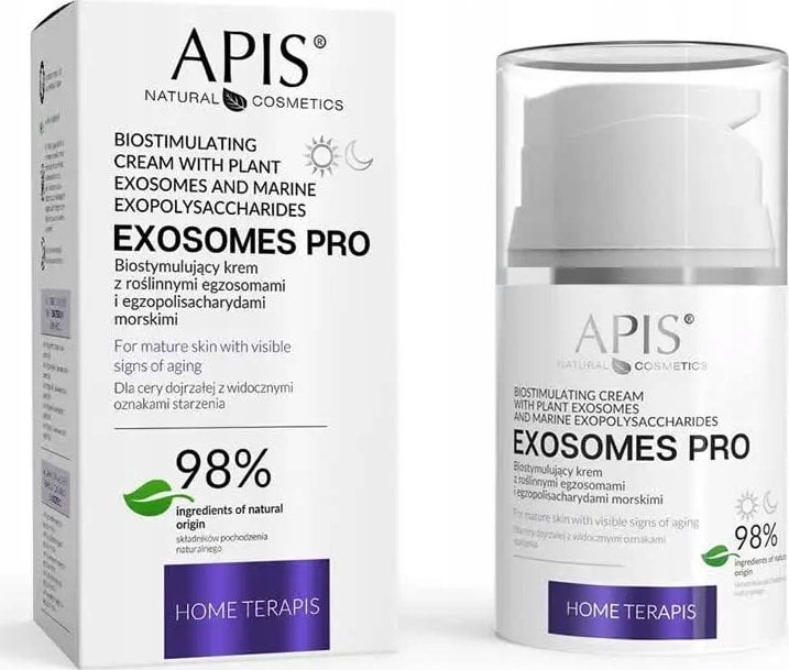 Apis Exosomes Pro Home Terapis Biostymulujący krem z roślinnymi egzosomami 50ml
