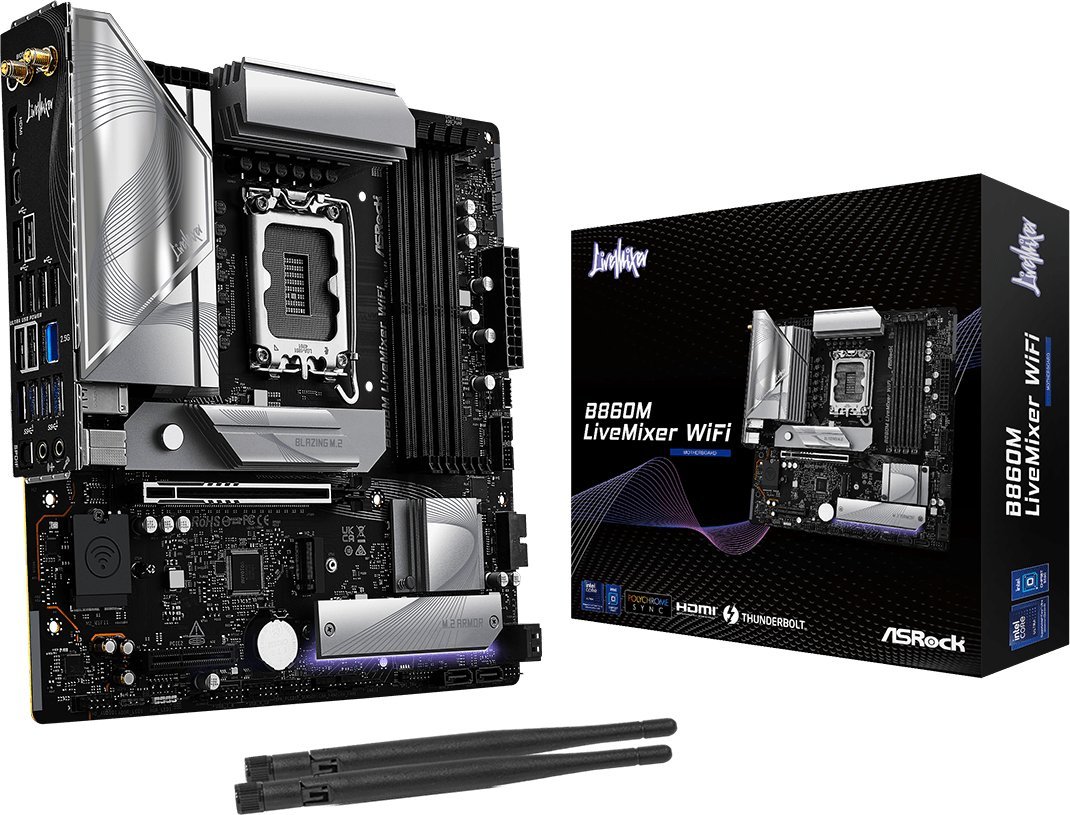 Płyta główna ASRock B860M LIVEMIXER WIFI