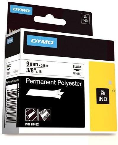 Dymo ETYKIETA RHINO biała 18482 (S0718240)