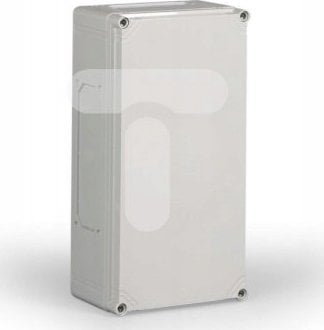 Ensto Obudowa Cubo O 200x400x132mm ABS boki gładkie pokrywa szara OABP204013G