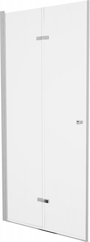 Mexen Drzwi prysznicowe Lima 80cm szkło transparentne profil chrom