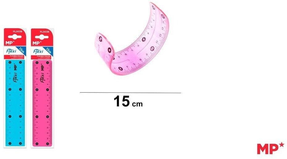 Linijka niełamliwa 15cm