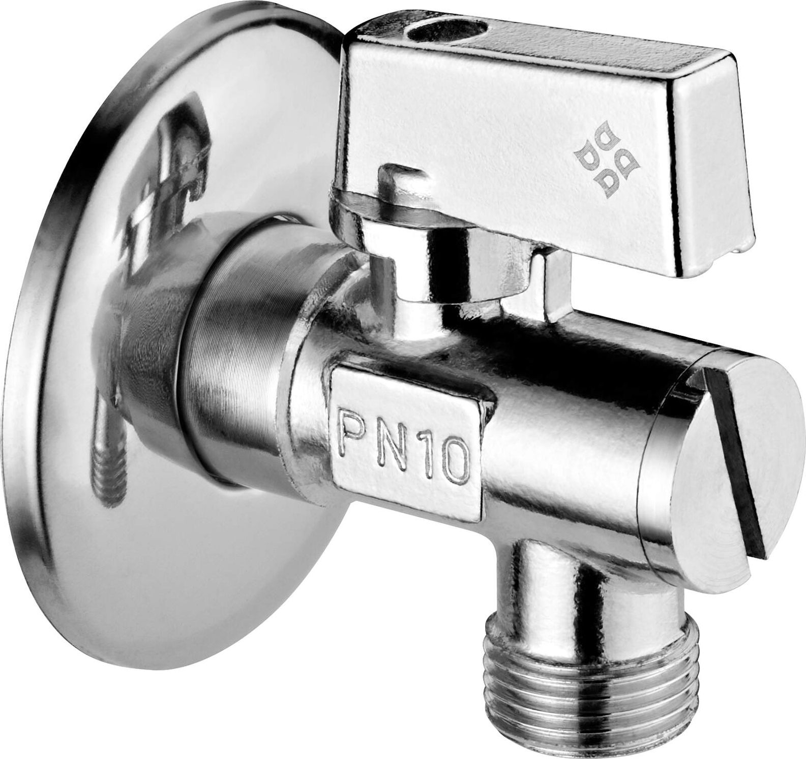 Deante Zawór kątowy kulowy 1/2" - 3/8" - w kartoniku