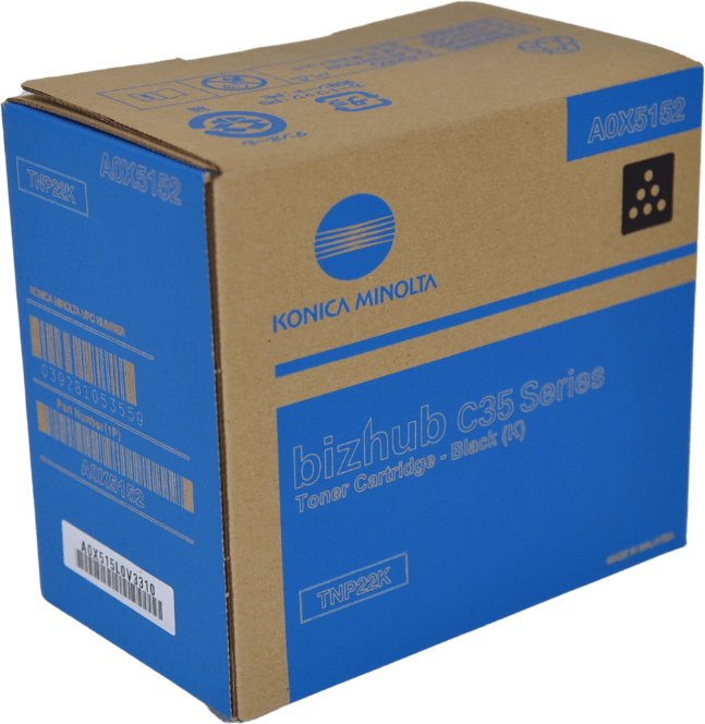 Toner Konica Minolta TNP-22 A0X5152 6 tys. K Oryginał