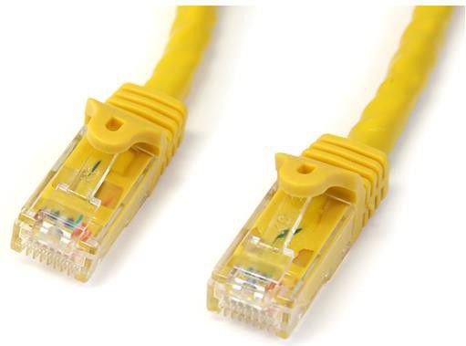 StarTech RJ-45/RJ-45 kat.6 Żółty 7m (N6PATC7MYL)