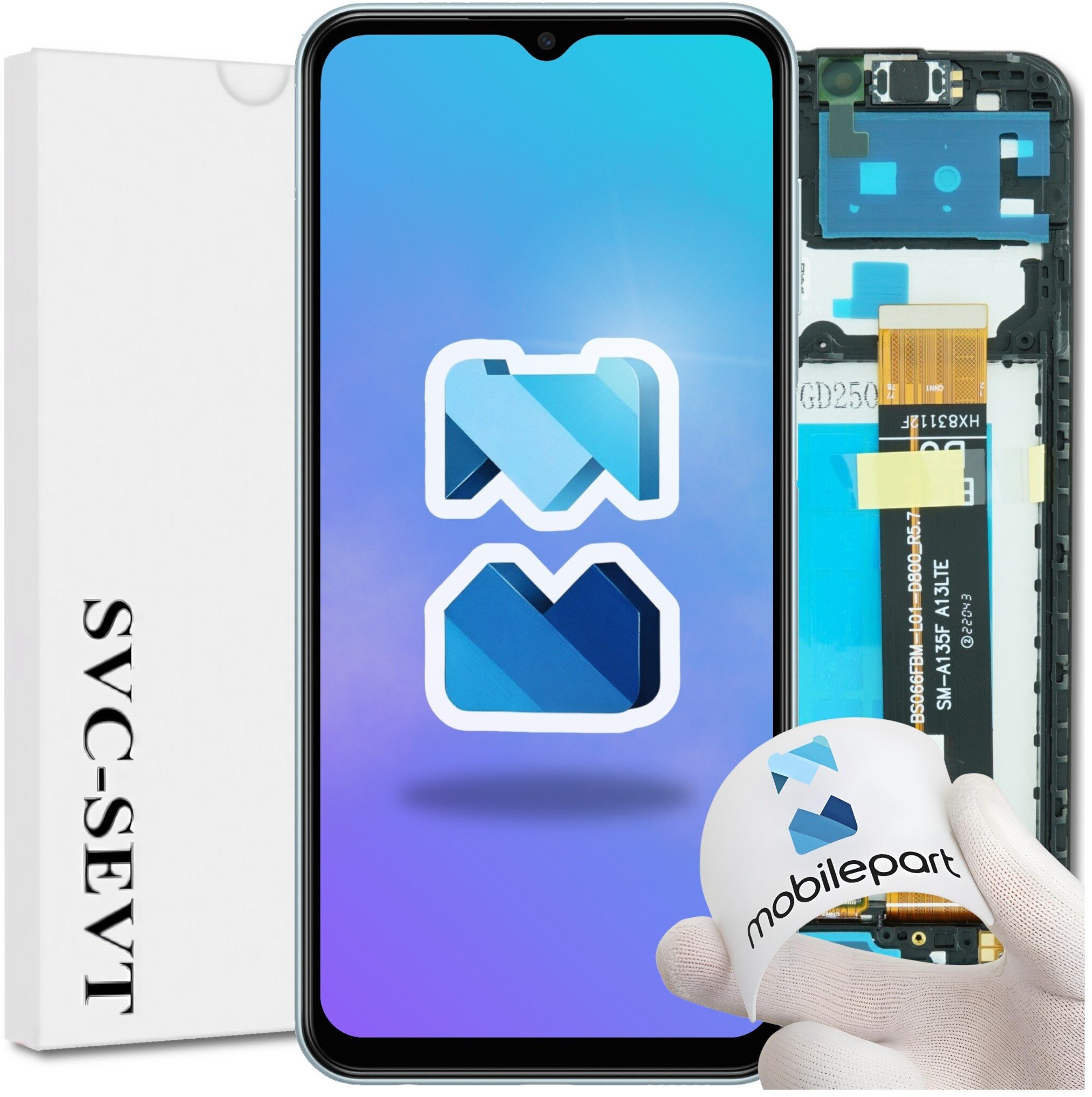 Wyświetlacz do Samsung Galaxy M13 4G LCD SM-M135F Ramka Oryginał Mobilepart