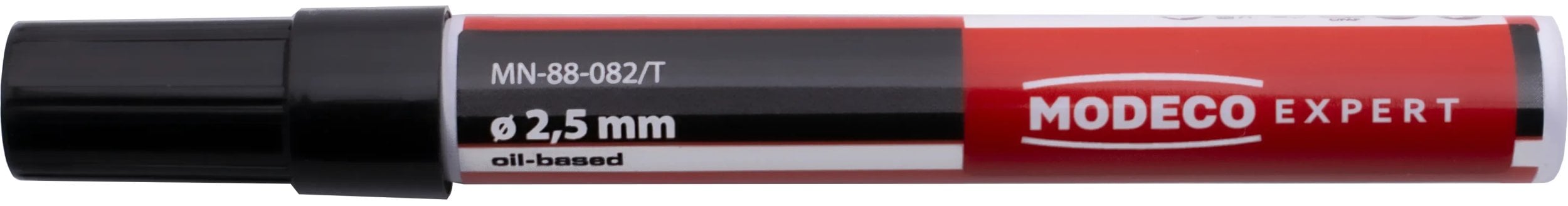 MARKER BUDOWLANY OLEJOWY CZARNY; TUBA; KOŃCÓWKA GR. 2,5 MM; 10 ML [EXPERT]