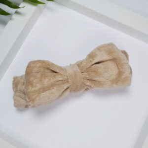 Opaska kosmetyczna do włosów gładka Yeye Beżowy