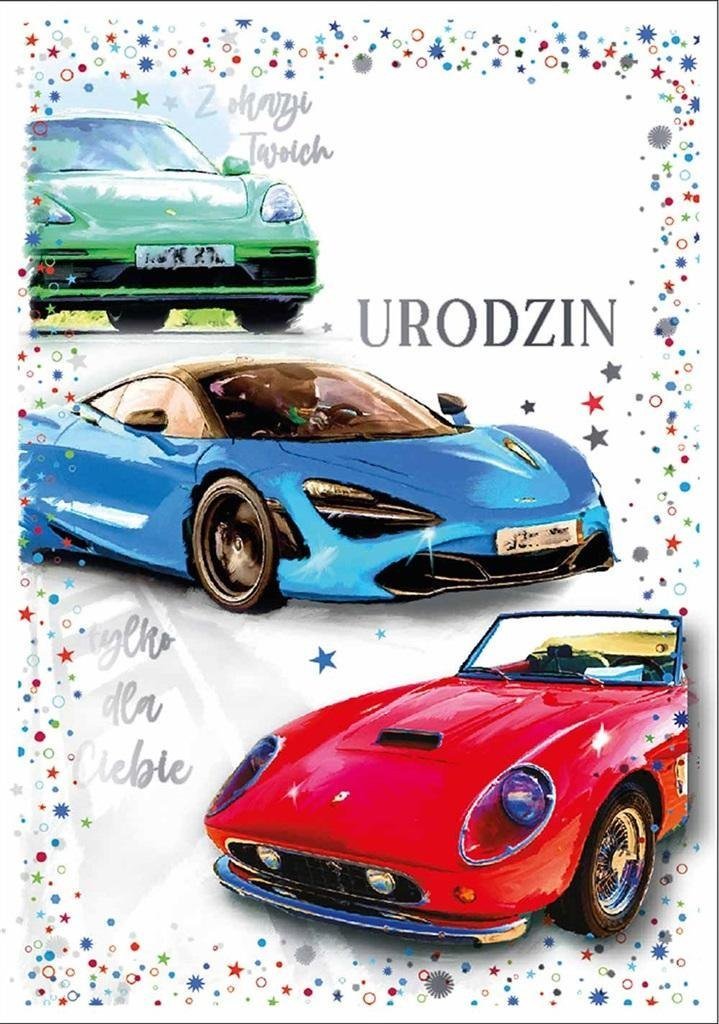 KUKARTKA Karnet DK-1227 Urodziny (wymienne cyfry)