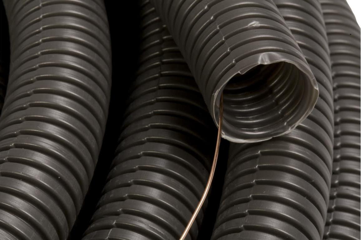 TT Plast Rura elektroinstalacyjna TT Plast 10286 karbowana giętka z pilotem RKLSP 25/20 25mm 320N szara