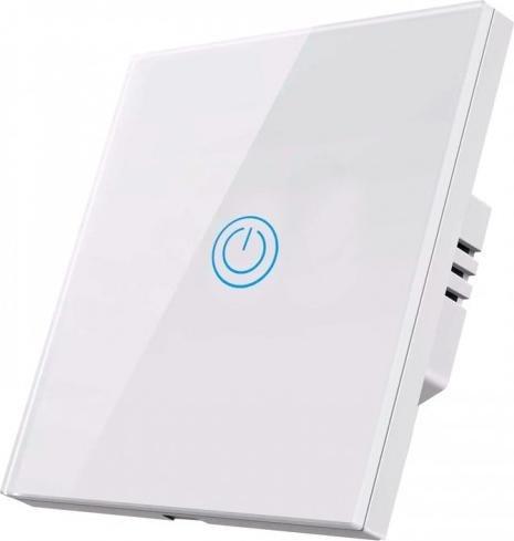 Lamex Włącznik światła dotykowy pojedynczy biały