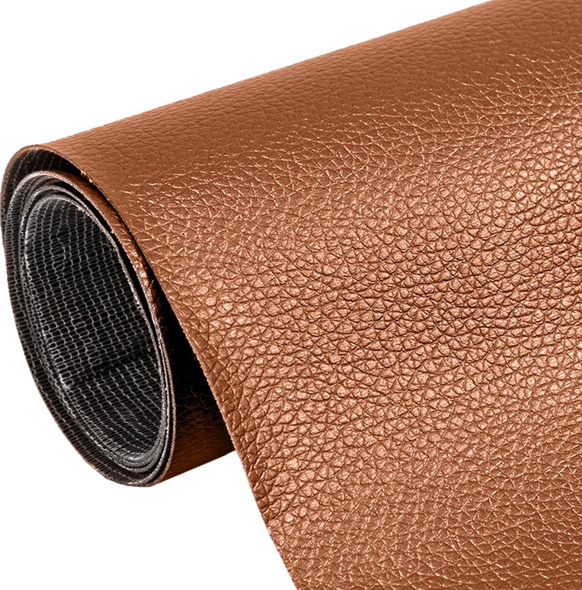 Heckermann Samoprzylepna łata skórzana 50x137cm Jasnobrązowa