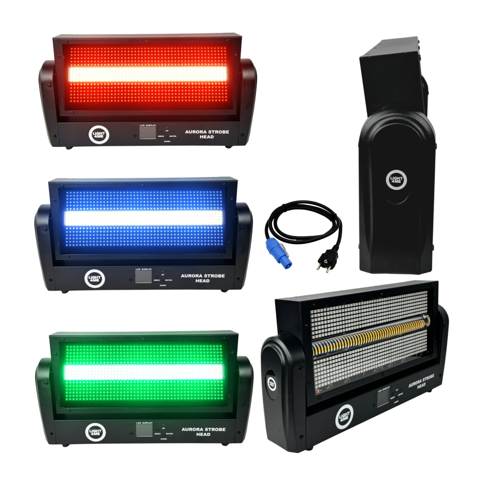 LIGHT4ME AURORA STROBE HEAD ruchomy stroboskop oświetlenie LED