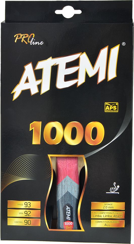 Atemi 1000 Concave Rakietka Do Tenisa Stołowego (17207)