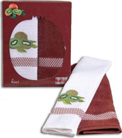 Darymex Turkiz Komplet ścierek kuchennych Frutta 50x70 brąz