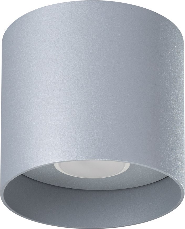 Lampa sufitowa Sollux Lighting SOLLUX Plafon MIKA szary 1 x GU10 SL.1282