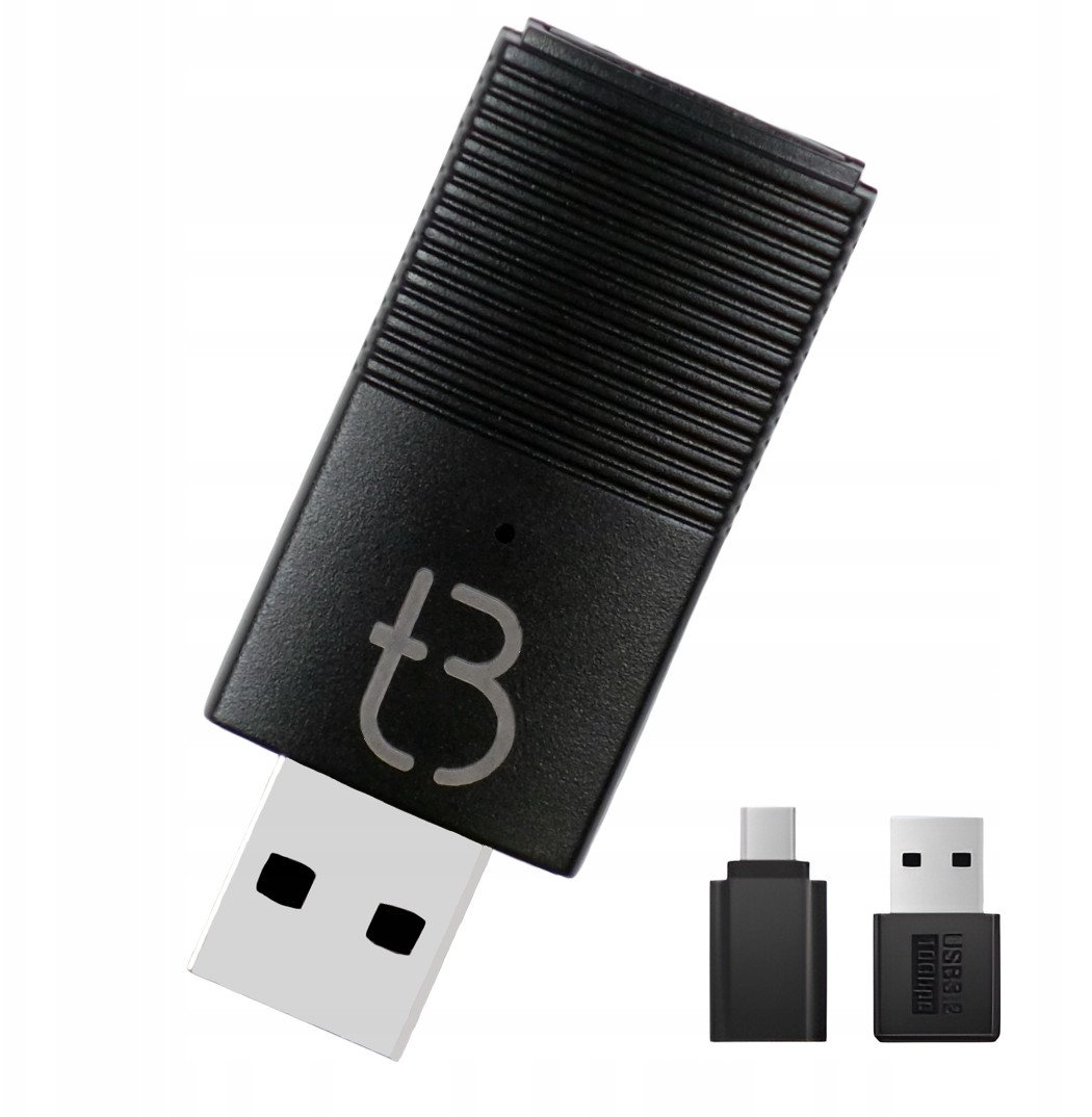 Bezprzewodowy Adapter Mini USB 2w1 TB NANO do Apple CarPlay / Android Auto
