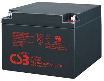 CSB Bleiakkus GP12260 12V/26Ah Ołowiany (VRLA) 9 Ah