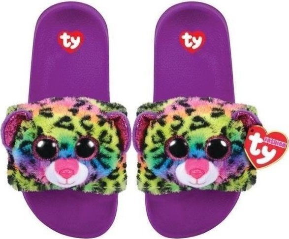 TY Gear TY Dotty - Kapcie Kolorowy Lampart