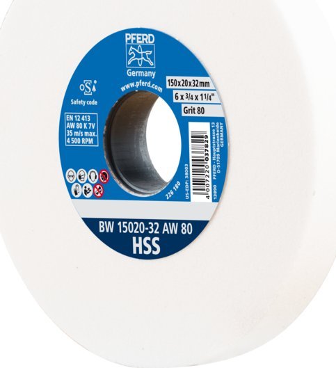 Sourcing HSS sharpening disc PFERD BW 15020-32 AW80