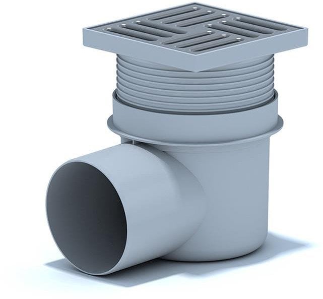 FLOOR TRAP TA1612 SIDE IŠL 110MM PL GR