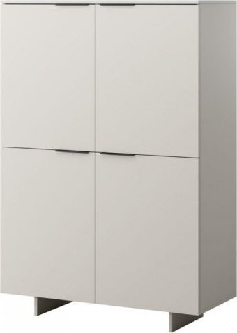 Cama Meble Komoda 4D ALMA 100x41,5xH145 kaszmir