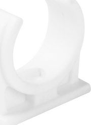 STASIŃSKI Uchwyt do rur elektroinstalacyjnych półotwarty BIAŁY U-16 (1szt.)