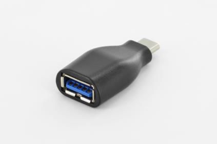 Adapter USB Digitus USB-C - USB Czarny (AK-300506-000-S)