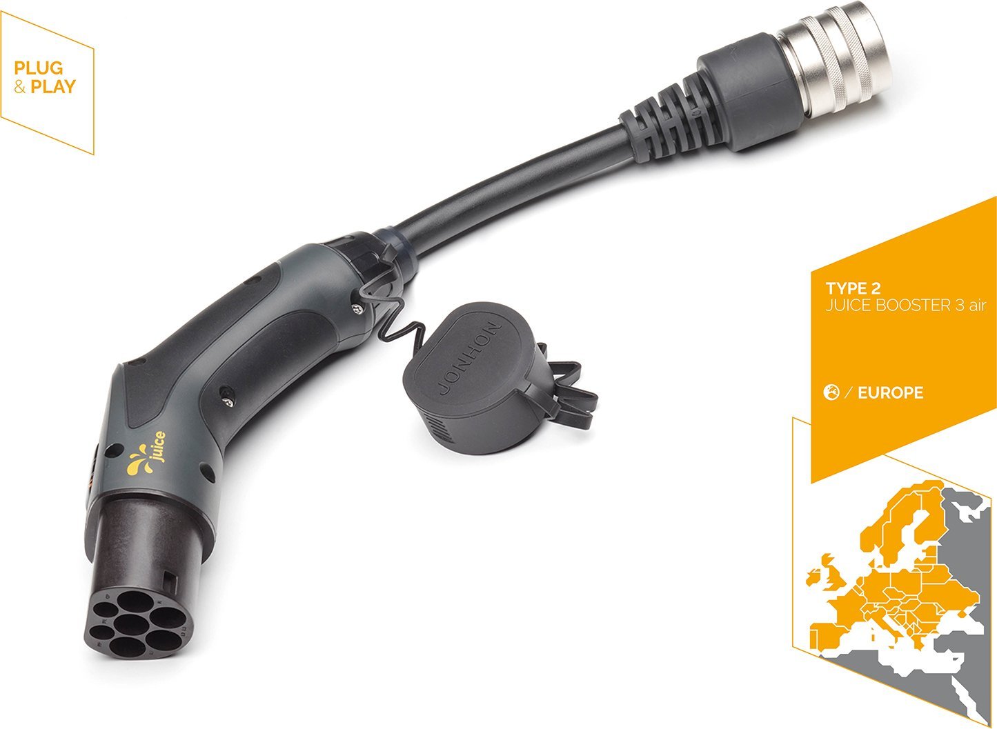 Juice Adapter Juice Booster 3 air złącze Typu 2 do 22 kW (EP-JCT2A)