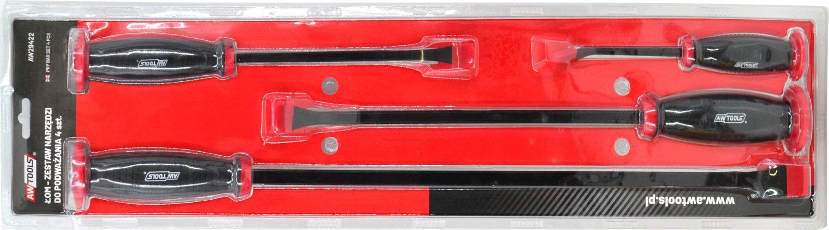 AWTools AW ZESTAW ŁOMÓW 4szt. AW31860