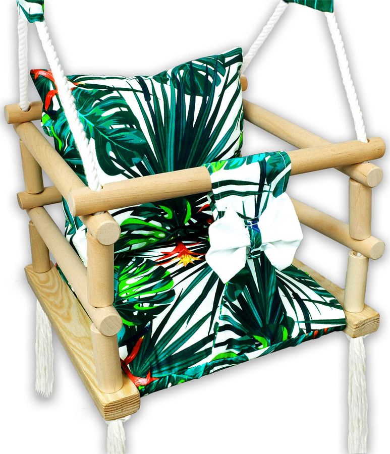 Huśtawka Elior Huśtawka 3w1 szczebelkowa w palmy - Norsa