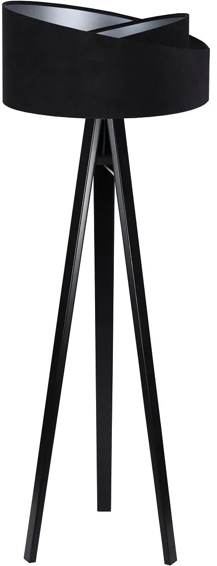 Lampa stojąca GEMSTONE czarna/srebrna BPS KONCEPT