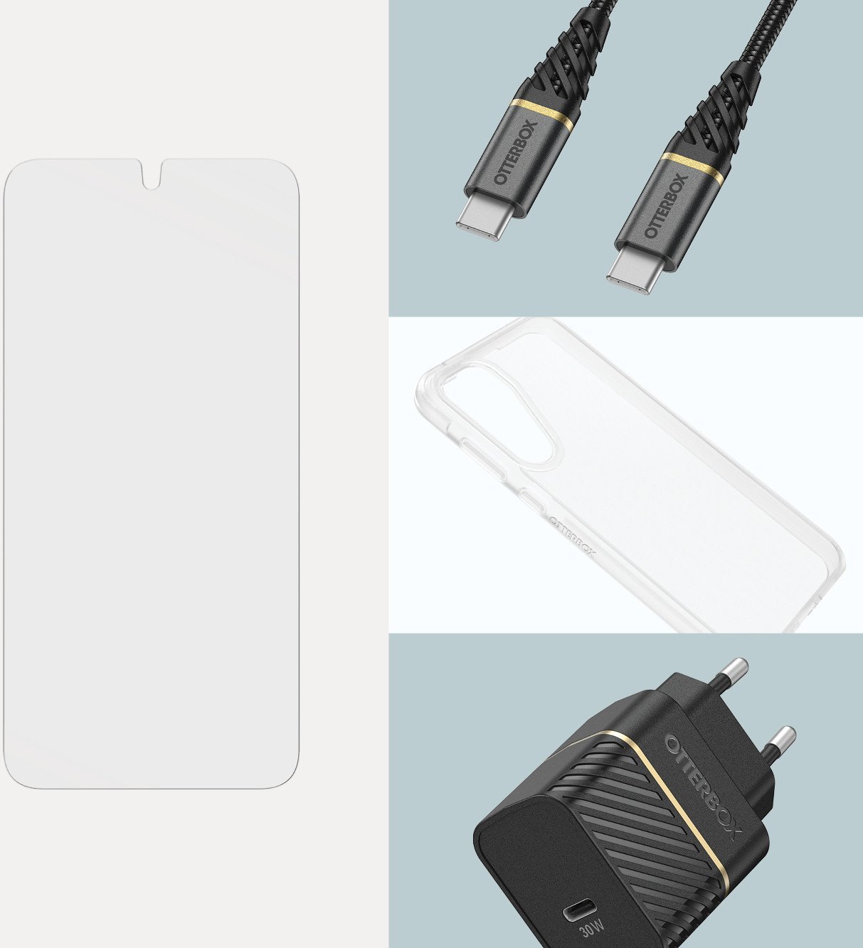 OtterBox Glass Samsung Galaxy A35 5G -clear