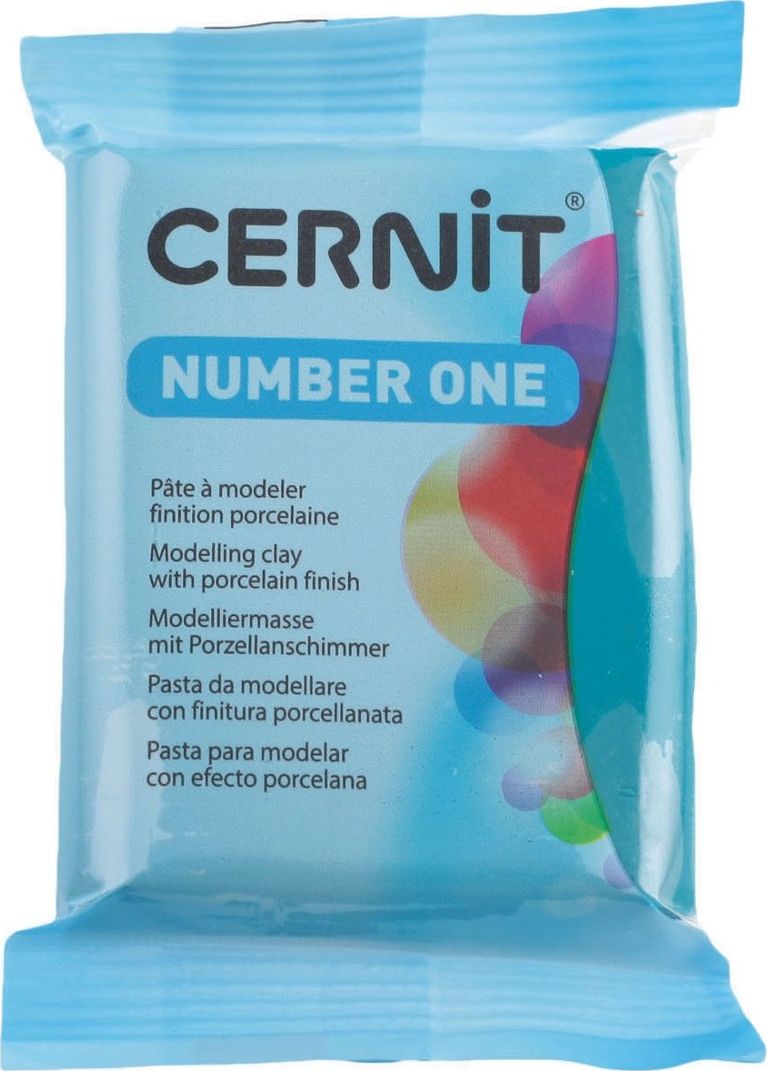 The Clay and Paint Factory Modelina Cernit Zielonomodra 56 g