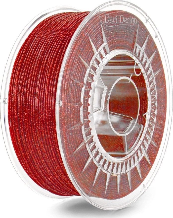 Devil Design Filament Devil Design PLA 1,75mm 1kg - Galaxy Red}