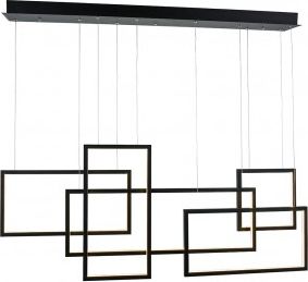 Lampa wisząca Azzardo QUADRATUS nowoczesna czarny (AZ2850)