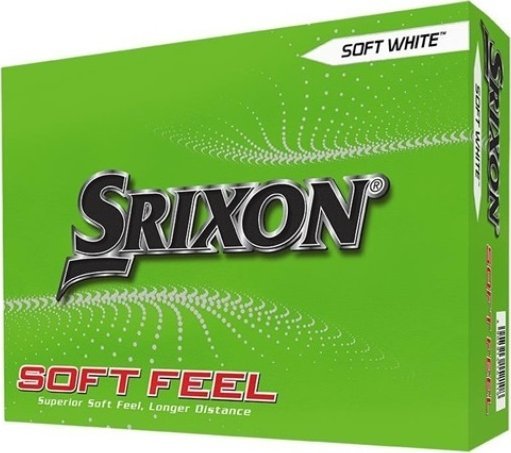 Srixon morele Piłki golfowe Soft Feel, białe