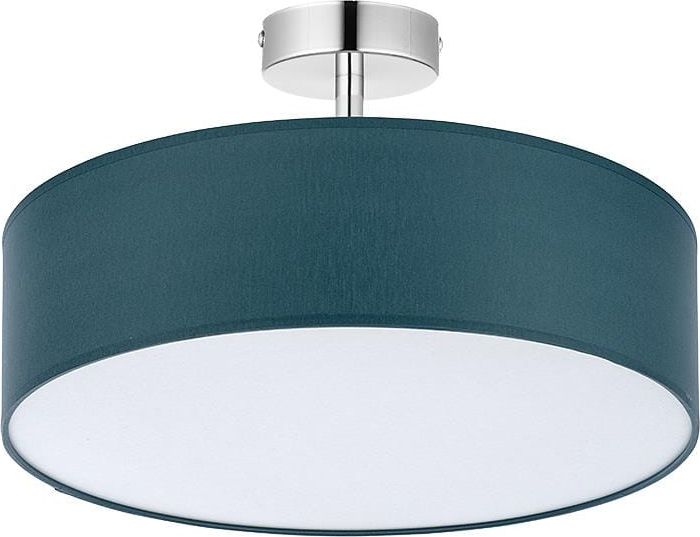 Lampa sufitowa TK Lighting Lampa sufitowa LED Ready zielona do niskiego pokoju TK Lighting RONDO 1036