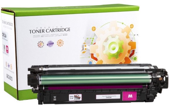 STATIC Toner cartridge compatible with HP CF033A magenta remanufactured 12.500 pages