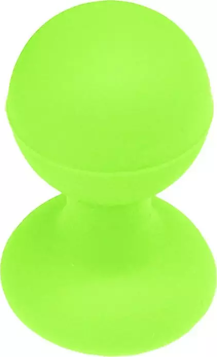 Hurtel Uchwyt silikonowy do telefonu z przyssawką z okrągła główka zielony Uchwyt silikonowy do telefonu z przyssawką z okrągła główka zielony