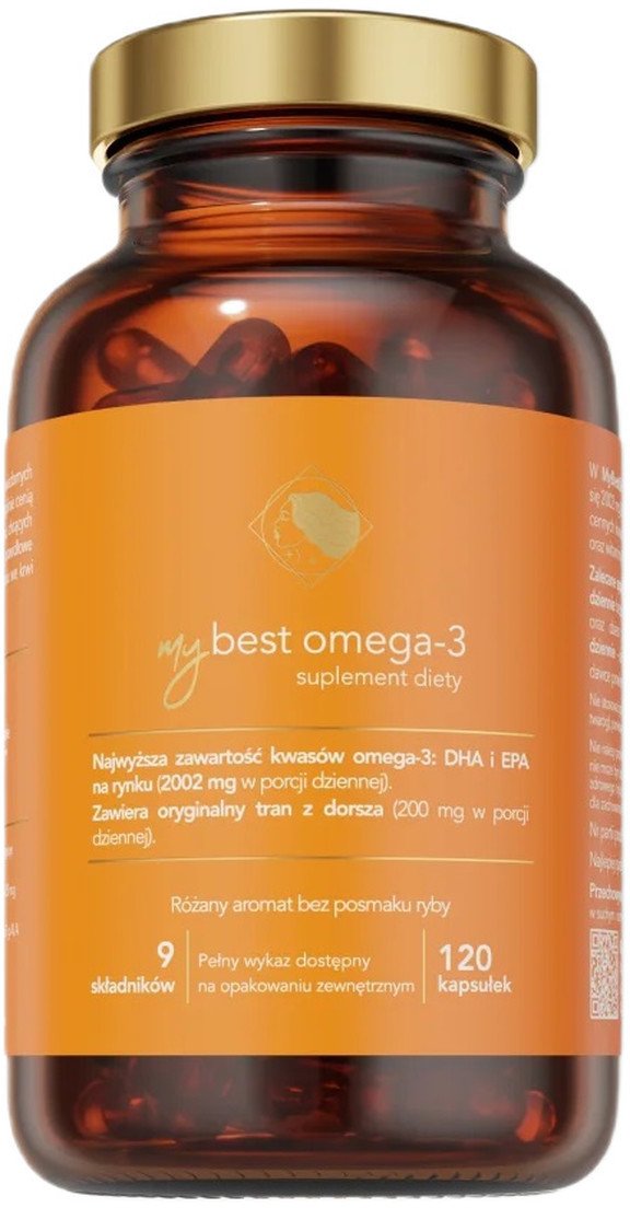 MY BEST PHARM_MyBestOmega-3 suplement diety 120 kapsułek