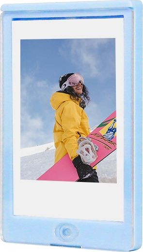Ramka LoveInstant Ramka Na Magnes Na Lodówkę Do Fuji Instax Mini 11 / Niebieski