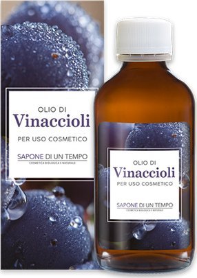 Naturalny Olej z Pestek Winogron 100% - SAPONE DI UN TEMPO